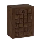Velric Solid Sheesham Bedside Table - Image 2
