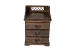 MapleGlow Contemporary Wooden Bedside Unit - Image 6