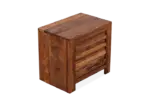 BrownCraft Elegant Wooden Bedside Unit - Image 2