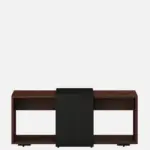 Kster Solid Wood Coffee Table in Warm Walnut Finish - Image 5