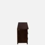 Ashford Sheesham Wood Media Console in Scratch Resistant Honey Oak Finish - Image 4