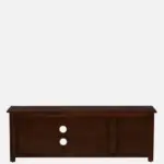 Ashford Sheesham Wood Media Console in Scratch Resistant Honey Oak Finish - Image 8