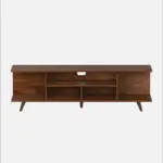 Brentwood Rubberwood TV Stand in Fade Resistant Natural Wenge Finish - Image 2