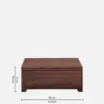 Acacia Live Edge Slab Coffee Table with Iron Hairpin Legs - Image 2