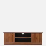 Grovemill Engineered Wood TV Console in Heat Resistant Warm Chestnut Finish - Image 4