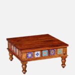 Rosewood Nested Coffee Table Set in Ebony Finish - Image 2