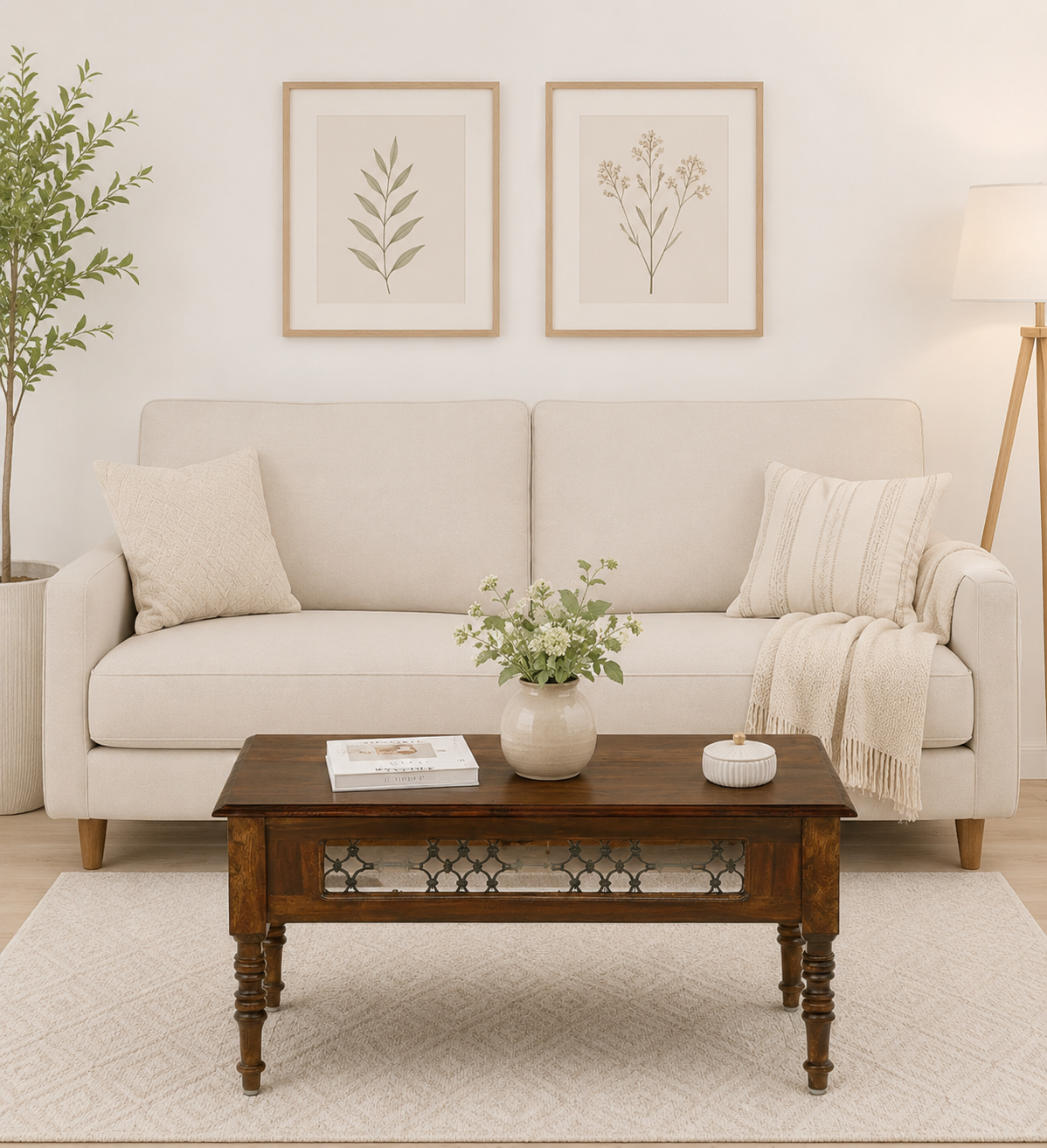 Rosewood-Nested-Coffee-Table-Set-in-Ebony-Finish-classic-wood-1.png Reclaimed Driftwood Coffee Table with Glass Top in Antique Oak - Image 1