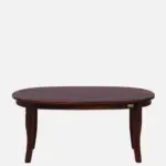 Pine Wood Vintage Trunk Style Coffee Table in Rustic Brown - Image 3