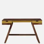 Nail Sheesham Wood Writing Table In Scratch Resistant Provincial Teak Finish - Image 8