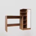Dna Writing Table In Noce Lyon & White Finish - Image 8