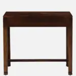 Near Sheesham Wood Writing Table In Provincial Teak Finish - Image 4