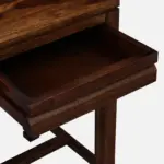 Near Sheesham Wood Writing Table In Provincial Teak Finish - Image 7