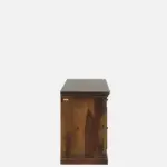 Stand Sheesham Wood Writing Table in Scratch Resistant Provincial Teak Finish - Image 9
