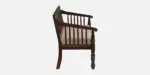 croma Sheesham Wood 3 Seater Sofa In Provincial Teak Finish - Image 5