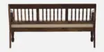 croma Sheesham Wood 3 Seater Sofa In Provincial Teak Finish - Image 8