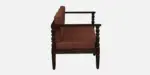 Klone Sheesham Wood 3 Seater Sofa In Mocha Mousse Colour - Image 6