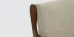Orson Sheesham Wood 3 Seater Sofa in Teak Finish - Image 7