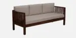 Aura Modern Wooden 3 Seater Sofa with Cushioned Seating - Image 6