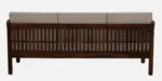 Aura Modern Wooden 3 Seater Sofa with Cushioned Seating - Image 10