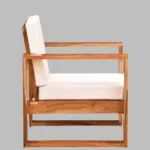 Orion Modern Upholstered Accent 1 Seater Sofa for Contemporary Interiors - Image 4