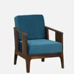 Aurelia Premium Fabric Upholstered 1 Seater Lounge Sofa for Modern Living Spaces - Image 5