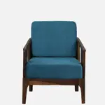 Aurelia Premium Fabric Upholstered 1 Seater Lounge Sofa for Modern Living Spaces - Image 6