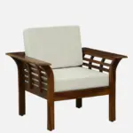 Harper Modern Fabric 1 Seater Sofa with Superior Comfort and Contemporary Appeal - Image 3