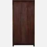 Driftola Mango Wood Book Rack with Rustic Distressed Finish and Iron Brackets - Image 5