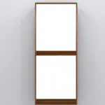 Stambh Solid Sheesham Wood Book Rack in Teak Brown Finish - Image 2