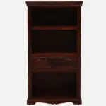 Pancham Solid Sheesham Wood Bookshelf in Honey Natural Finish - Image 5