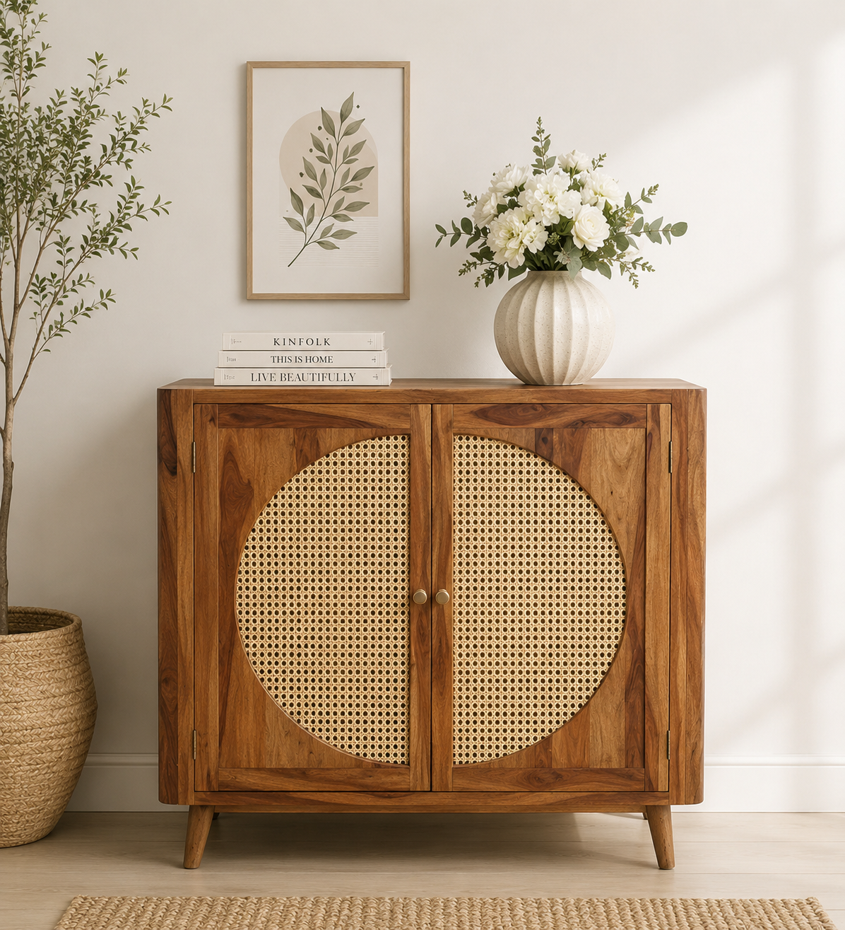 Vivaan-Sheesham-Wood-Organizer-Cabinet-In-Provincial-Teak-Finish-classic-wood-1.png Vivaan Sheesham Wood Organizer Cabinet In Provincial Teak Finish - Image 1