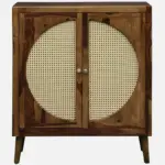 Vivaan Sheesham Wood Organizer Cabinet In Provincial Teak Finish - Image 6