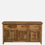 Atharv Solid Sheesham Wood Cabinet With Spacious Storage - Image 4