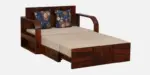Killow Wooden Sofa Cum Bed With Comfortable Backrest Design - Image 2