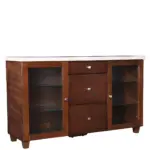 Solid Sheesham Wood Crockery Cabinet - Image 10