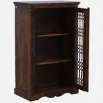 Solid Wood Crockery Cabinet with Glass Doors - Image 8