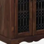 Solid Wood Crockery Cabinet with Glass Doors - Image 11