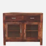 Large Wooden Crockery Cabinet with Drawers - Image 10