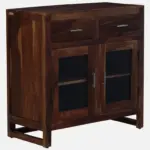 Handcrafted Wooden Crockery Cabinet - Image 6