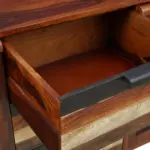 Wooden Crockery Cabinet with Shelves - Image 8