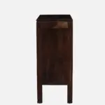 Maplecrest Sheesham Wood Bar Table Set in Provincial Teak Finish With (Set of 2) - Image 4
