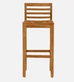 Frden Sheesham Wood Bar Chairs in Light Teak Finish (Set of 2) - Image 2