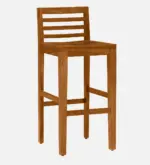 Frden Sheesham Wood Bar Chairs in Light Teak Finish (Set of 2) - Image 5