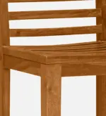 Frden Sheesham Wood Bar Chairs in Light Teak Finish (Set of 2) - Image 8