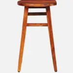 Haven Solid Sheesham Wood Bar Stool for Modern Interiors - Image 5