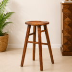Solen Sheesham Wood Counter Stool for Dining and Bar Areas
