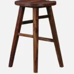 Solen Sheesham Wood Counter Stool for Dining and Bar Areas - Image 2