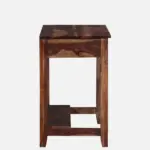 Sheesham Wood Writing Table In Scratch Resistant Provincial Teak Finish - Image 10