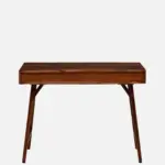 Sheesham Wood Writing Table In Scratch Resistant Provincial Teak Finish - Image 7