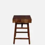 Sheesham Wood Writing Table In Scratch Resistant Provincial Teak Finish - Image 8